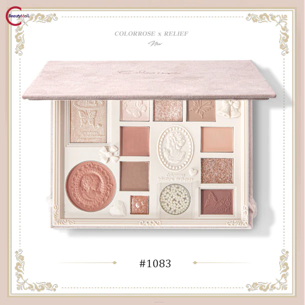 12 Color Embossed Eyeshadow Palette