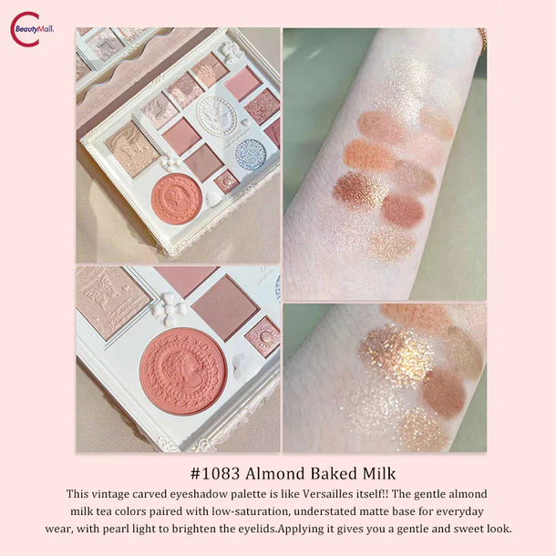 12 Color Embossed Eyeshadow Palette