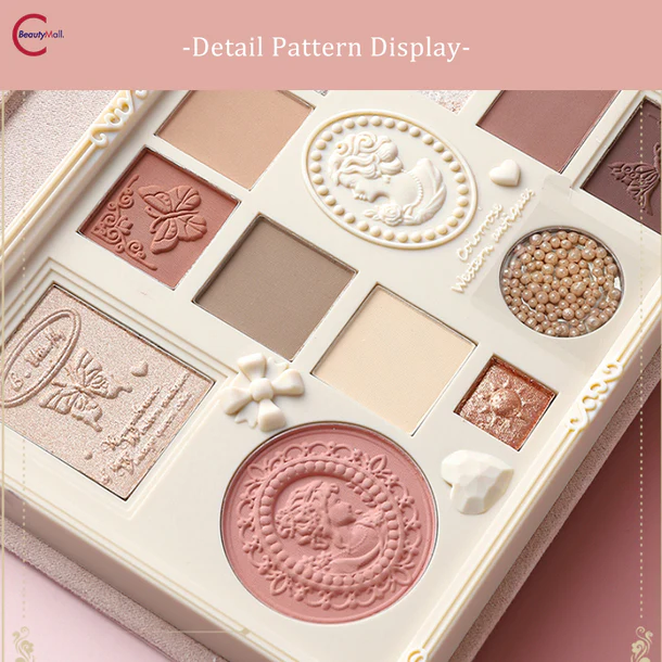 12 Color Embossed Eyeshadow Palette