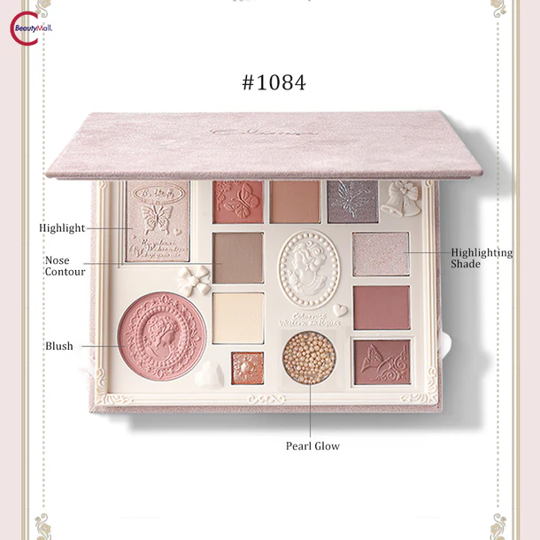 12 Color Embossed Eyeshadow Palette