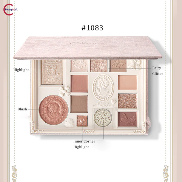 12 Color Embossed Eyeshadow Palette