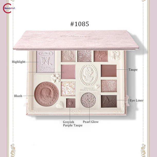 12 Color Embossed Eyeshadow Palette