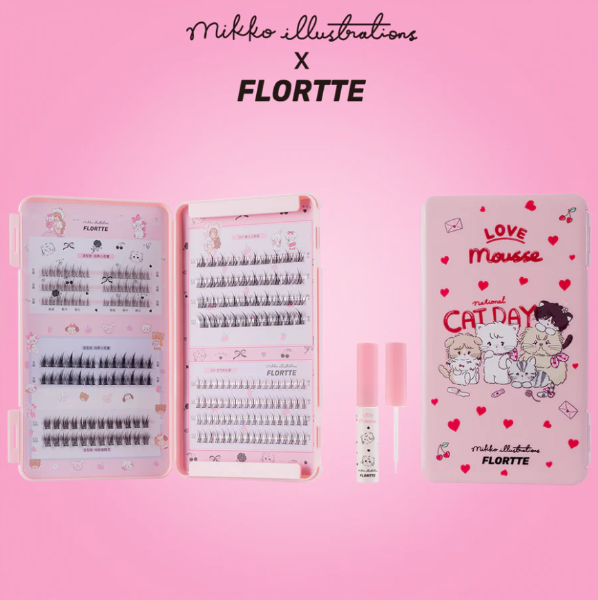 Mikko False Eyelash ( 5 types 242 pieces )